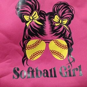 Softball girl hoodie